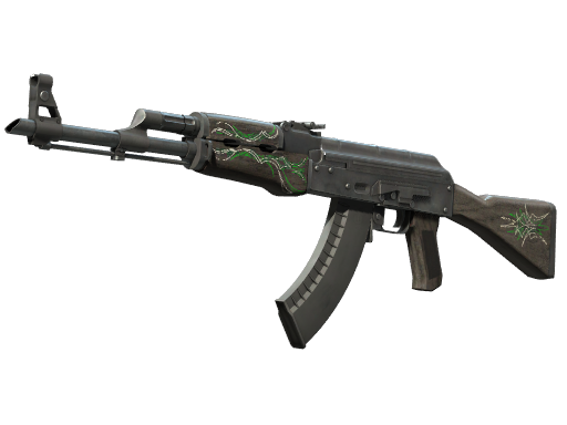 AK-47 | Emerald Pinstripe (Поношенное)