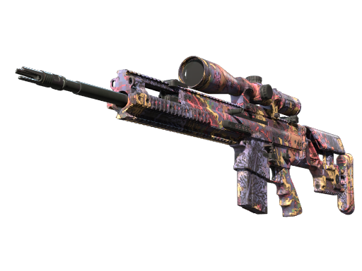 StatTrak™ SCAR-20 | Poultrygeist (Прямо с завода)