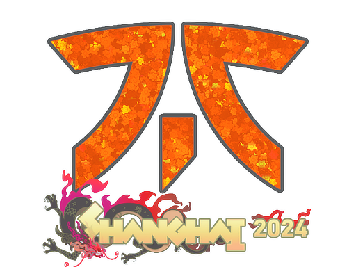 Наклейка | Fnatic (с блёстками) | Шанхай-2024