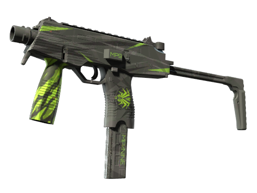 MP9 | Deadly Poison (Немного поношенное)