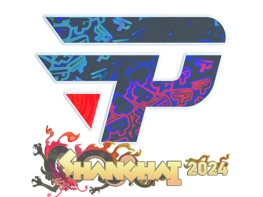 Наклейка | paiN Gaming (голографическая) | Шанхай-2024