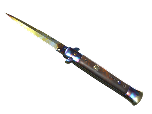 ★ Stiletto Knife | Case Hardened (Немного поношенное)