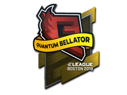 Наклейка | Quantum Bellator Fire | Бостон-2018