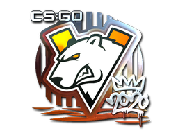 Наклейка | Virtus.pro (металлическая) | РМР-2020