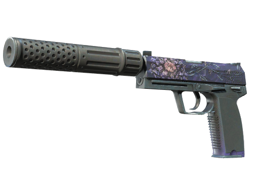 USP-S | Black Lotus (Поношенное)