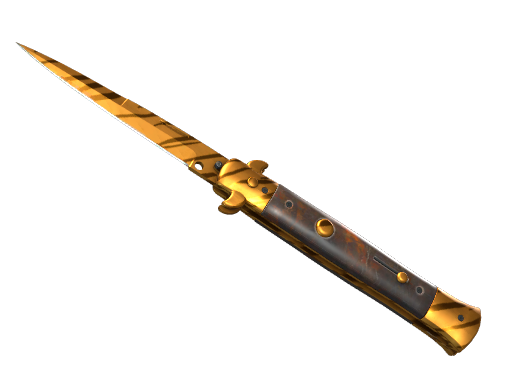 ★ Stiletto Knife | Tiger Tooth (Прямо с завода)