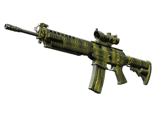 Souvenir SG 553 | Gator Mesh (Поношенное)