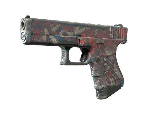 Glock-18 | Teal Graf (Поношенное)