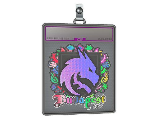 Sticker Slab | Team Spirit (Holo) | Budapest 2025