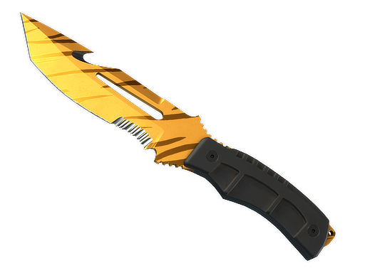 ★ StatTrak™ Survival Knife | Tiger Tooth (Прямо с завода)
