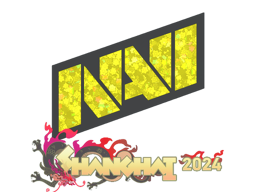 Наклейка | Natus Vincere (с блёстками) | Шанхай-2024