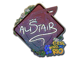 Наклейка | aliStair (с блёстками) | Рио-2022