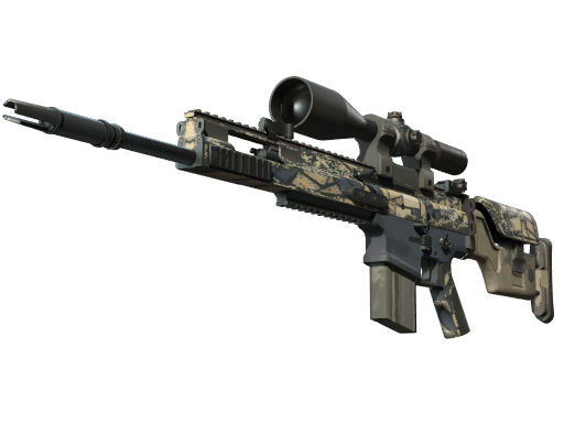 SCAR-20 | Stone Mosaico (Поношенное)