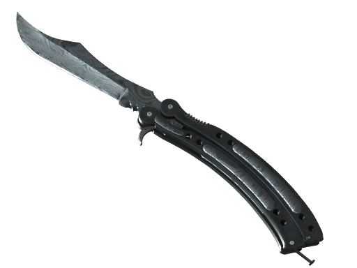 ★ Butterfly Knife | Damascus Steel (Поношенное)