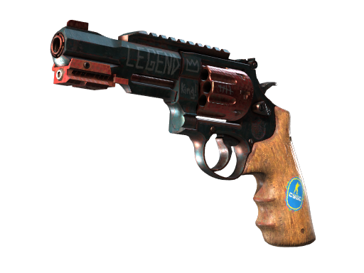 R8 Revolver | Junk Yard (Немного поношенное)