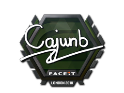 Наклейка | cajunb | Лондон-2018