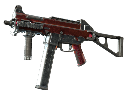 UMP-45 | Crimson Foil (Закаленное в боях)