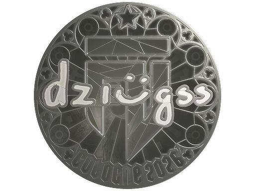 Наклейка | dziugss (металлическая) | Кёльн-2026