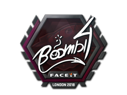 Наклейка | Boombl4 | Лондон-2018