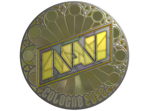 Наклейка | Natus Vincere (металлическая) | Кёльн-2026