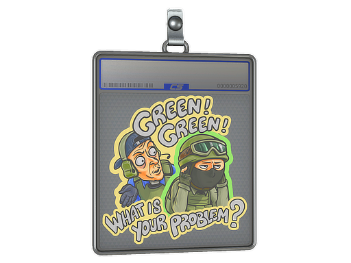 Sticker Slab | Green's Problem