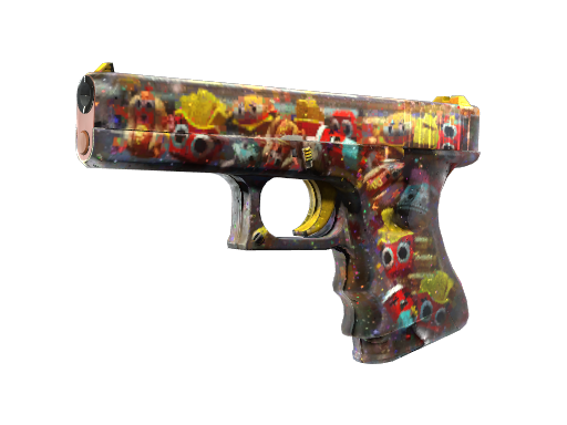 Glock-18 | Snack Attack (Закаленное в боях)