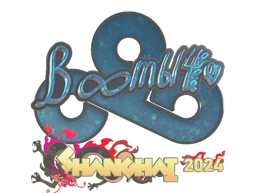 Sticker | Boombl4 (Glitter) | Shanghai 2024