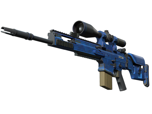StatTrak™ SCAR-20 | Blueprint (После полевых испытаний)