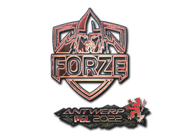 Наклейка | forZe eSports (голографическая) | Антверпен-2022