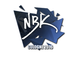 Наклейка | NBK- | Кёльн-2016