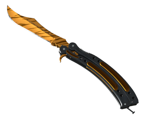 ★ Butterfly Knife | Tiger Tooth (Прямо с завода)