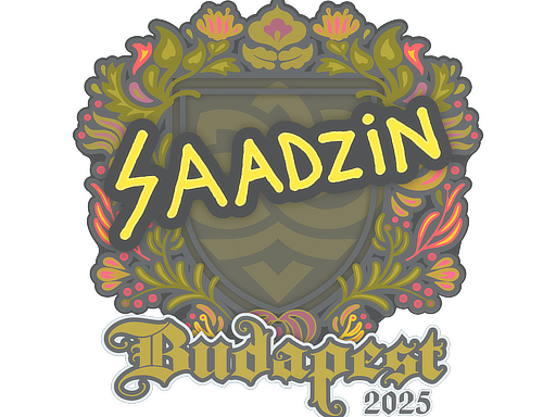 Sticker | saadzin | Budapest 2025