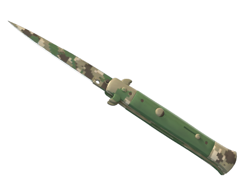 ★ Stiletto Knife | Forest DDPAT (Немного поношенное)