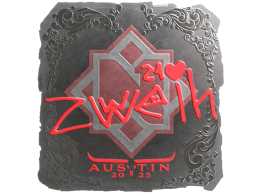Sticker | zweih (Foil) | Austin 2025