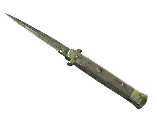 ★ Stiletto Knife | Boreal Forest (Закаленное в боях)