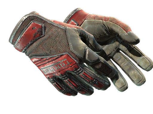 ★ Specialist Gloves | Crimson Web (Закаленное в боях)