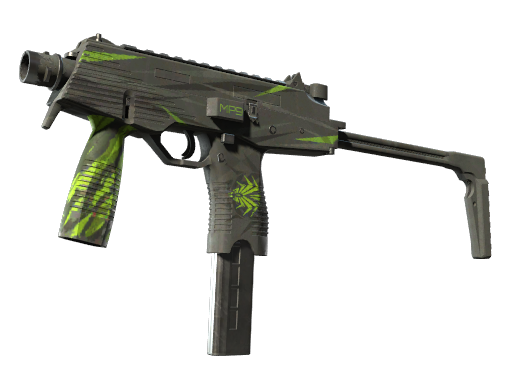 MP9 | Deadly Poison (Закаленное в боях)