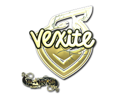 Наклейка | vexite (золотая) | Париж-2023
