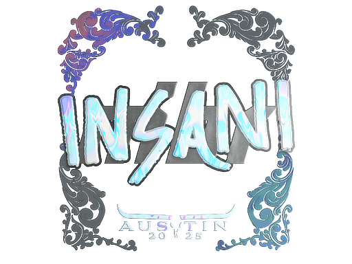 Sticker | insani (Holo) | Austin 2025