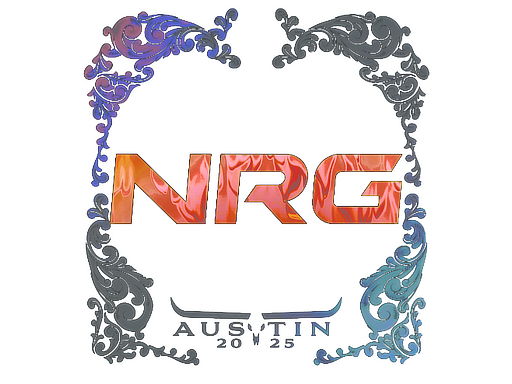 Наклейка | NRG (голографическая) | Остин-2025