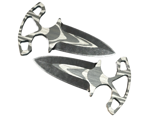 ★ Shadow Daggers | Black Laminate (Немного поношенное)