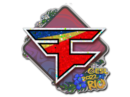 Наклейка | FaZe Clan (с блёстками) | Рио-2022