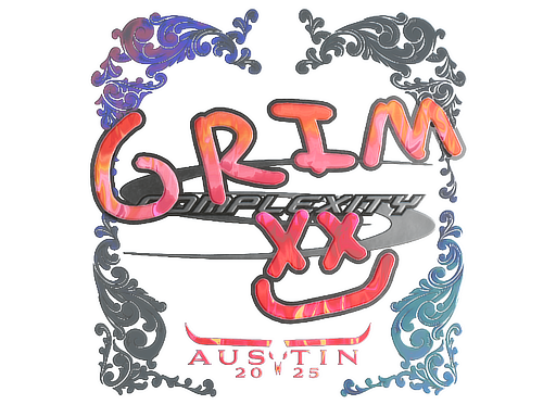 Sticker | Grim (Holo) | Austin 2025