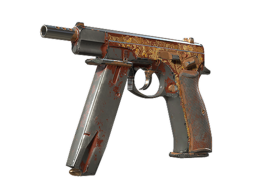 CZ75-Auto | Honey Paisley (Закаленное в боях)