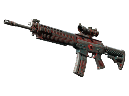 Souvenir SG 553 | Fallout Warning (Закаленное в боях)