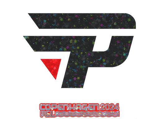 Наклейка | paiN Gaming (с блёстками) | Копенгаген-2024