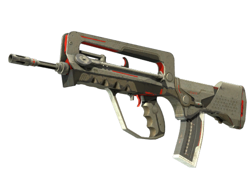 StatTrak™ FAMAS | Mecha Industries (Закаленное в боях)