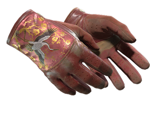 ★ Driver Gloves | Brocade Crane (Закаленное в боях)