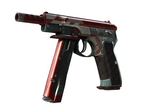 CZ75-Auto | Red Astor (Поношенное)