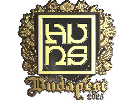 Sticker | The Huns (Gold) | Budapest 2025